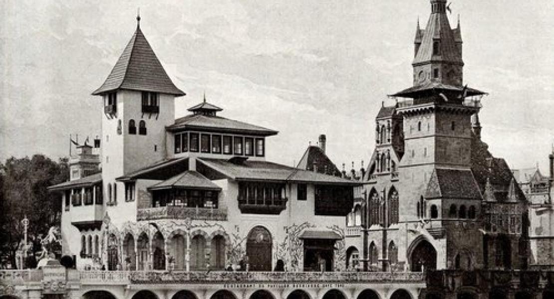 Pavilion of Bosnia at the World Exposition in Paris, 1900. 